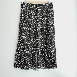 🍒 PENNINGTONS NEW Long A-Line Skirt Floral Print PLUS Sz 26 (W25)